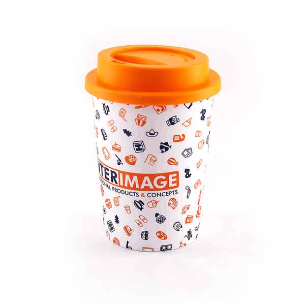 Coffee 2 go mug met eigen logo (350 ml)